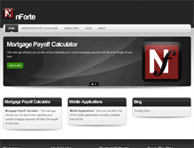 Tablet Screenshot of nfortellc.com